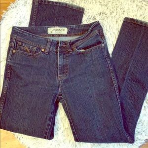 Jordache size 6 boot cut jeans
